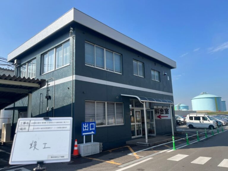 管理棟・計量棟及び大屋根塗装工事 施工後