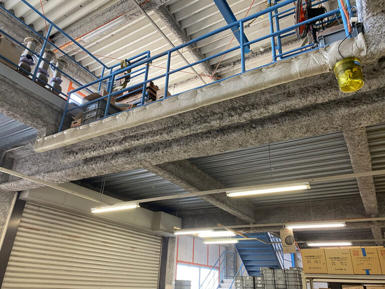 耐火被覆補修工事 施工後